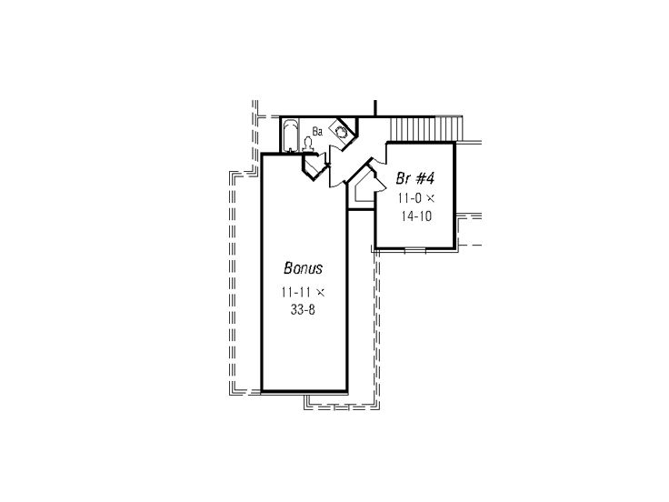 2nd Floor Plan, 061H-0099