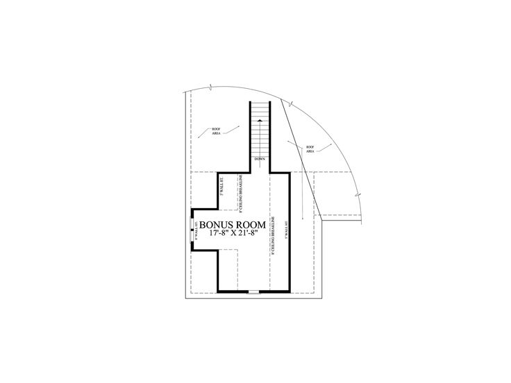 2nd Floor Plan, 063H-0226