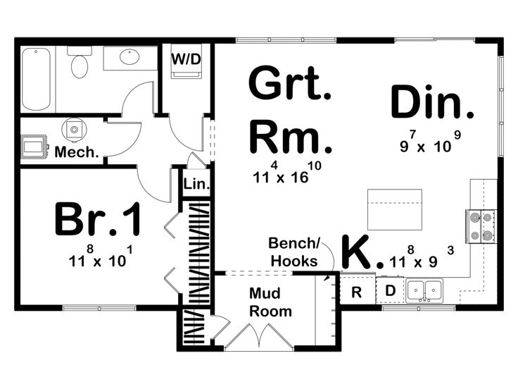 Floor Plan, 050H-0456