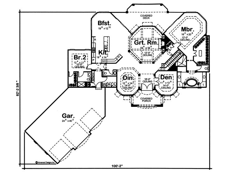 Floor Plan, 050H-0076