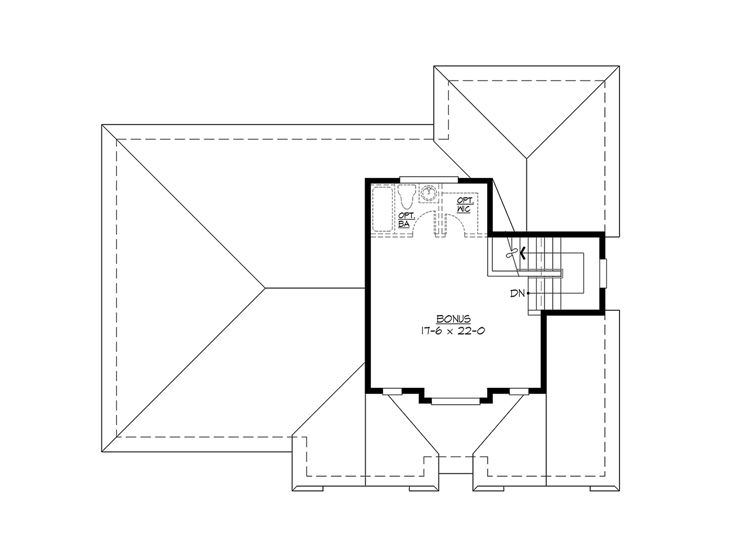3rd Floor Plan, 035H-0141