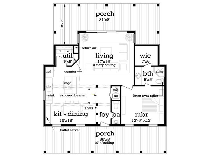 Floor Plan, 021H-0276