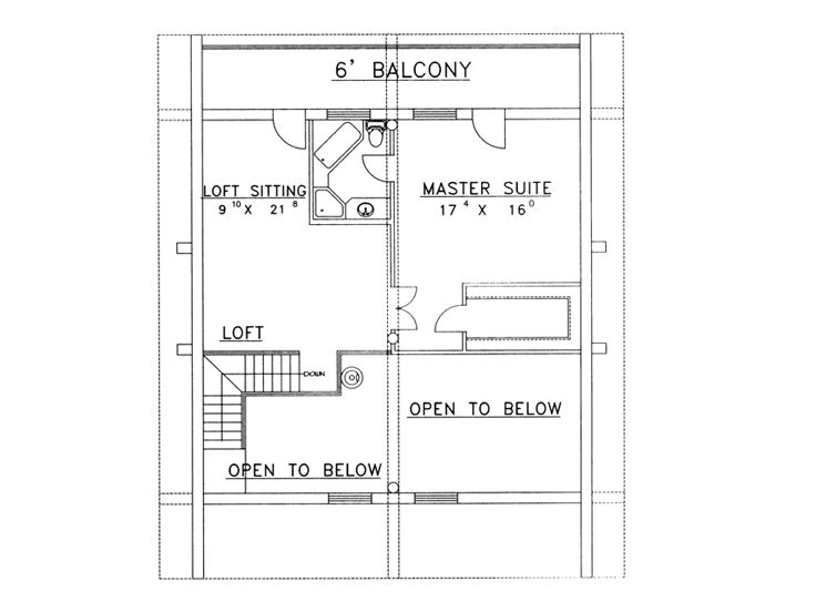2nd Floor Plan, 012L-0063