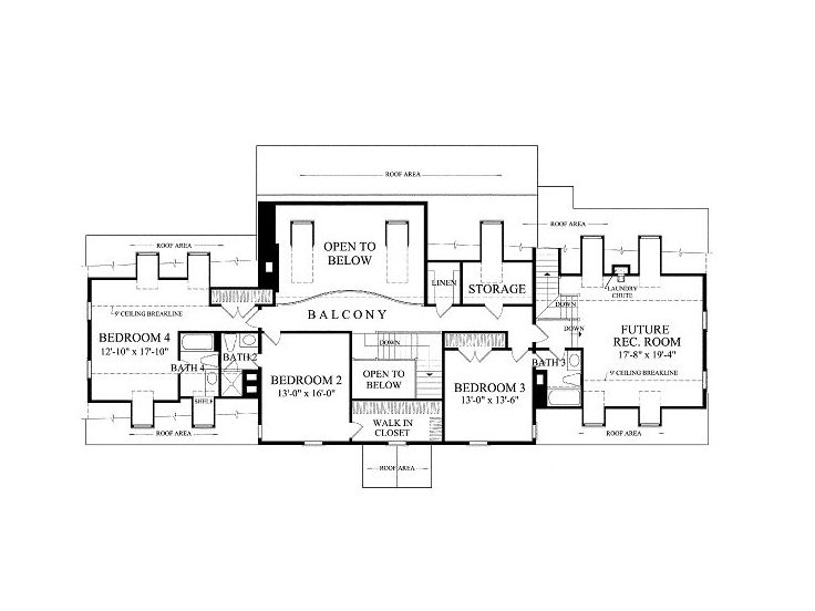 2nd Floor Plan, 063H-0142