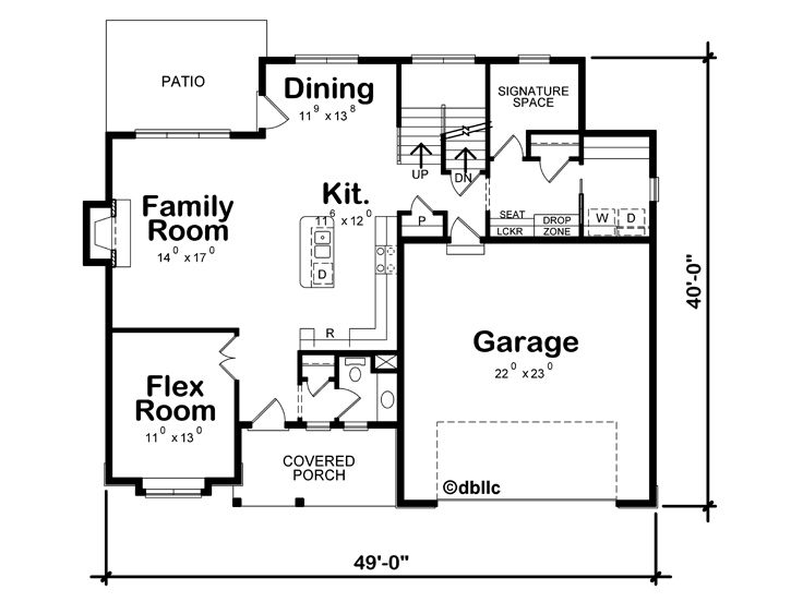 1st Floor Plan, 031H-0281