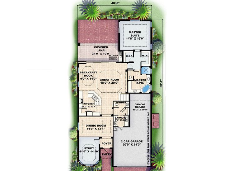 1st Floor Plan, 037H-0102
