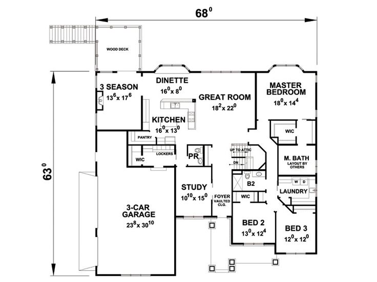 Floor Plan, 031H-0487