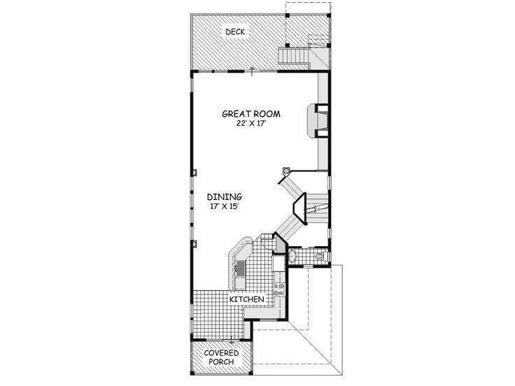 2nd Floor Plan, 041H-0138