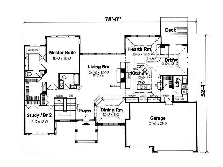 Floor Plan, 047H-0039