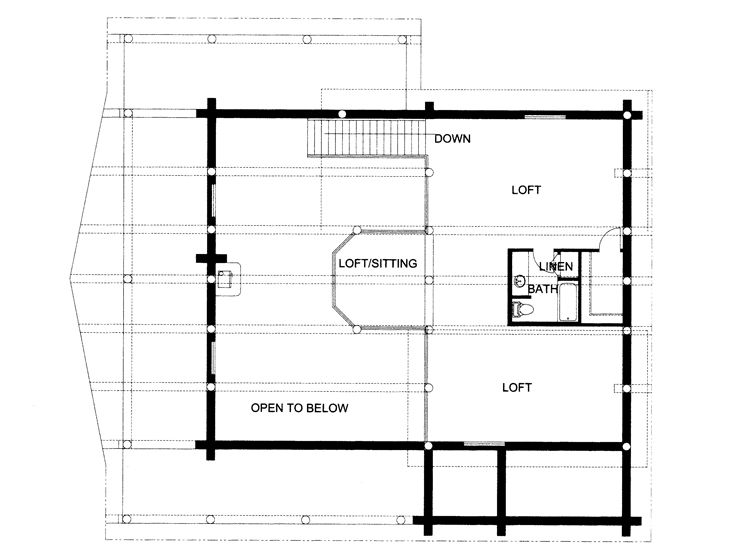 2nd Floor Plan, 012L-0069