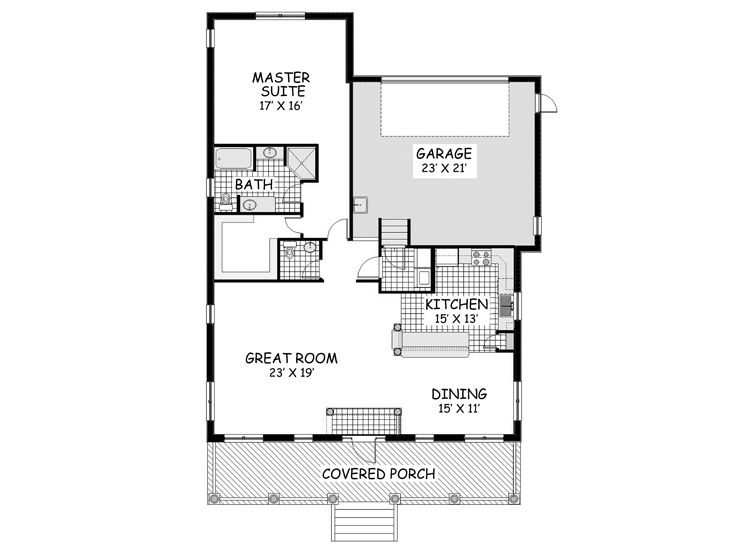 1st Floor Plan, 041H-0131