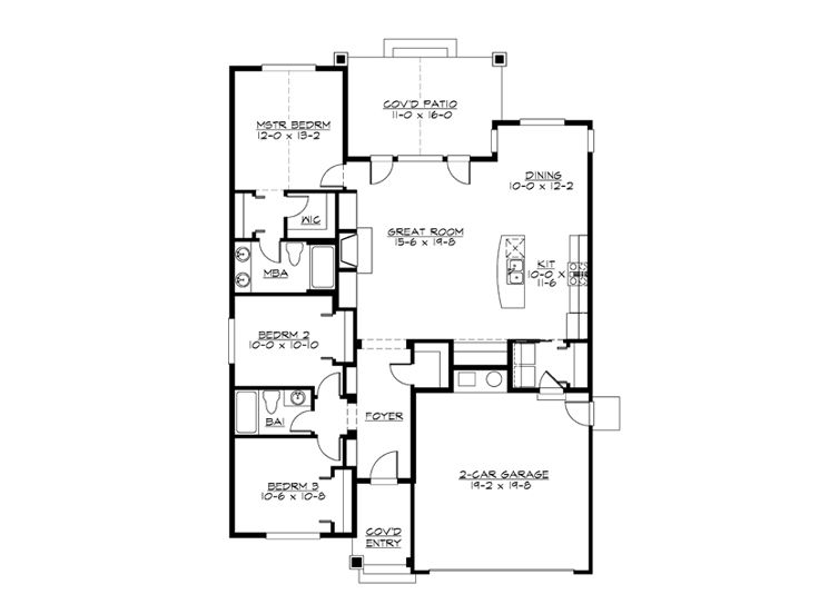 Floor Plan, 035H-0103