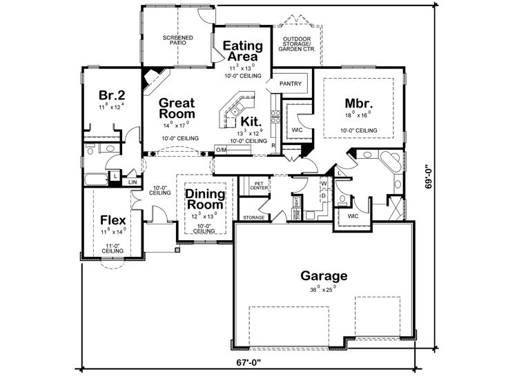 Floor Plan, 031H-0312