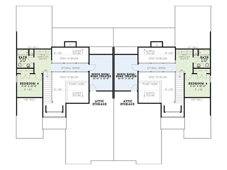 2nd Floor Plan, 025M-0079