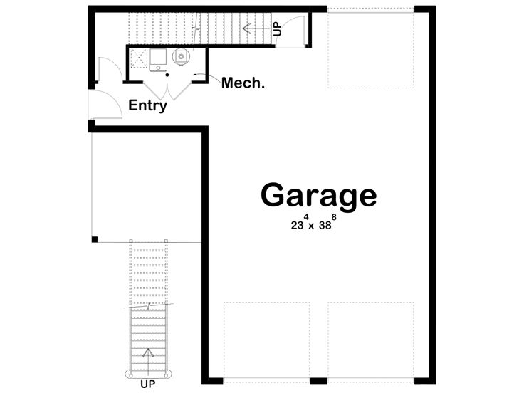 1st Floor Plan, 050G-0207