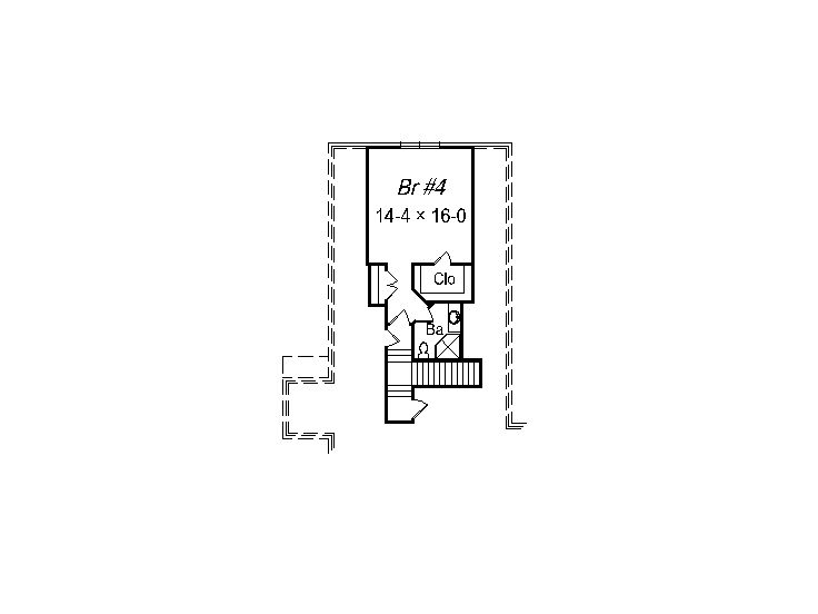 2nd Floor Plan, 061H-0118