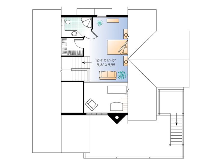 3rd Floor Plan, 027H-0148