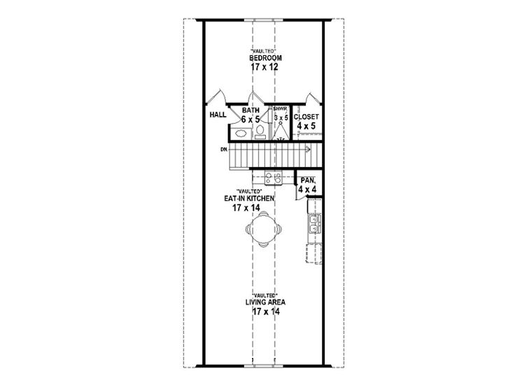 2nd Floor Plan, 006G-0122