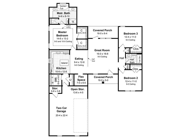 Floor Plan, 001H-0033
