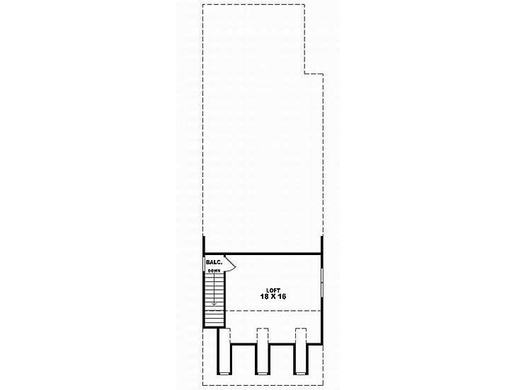 3rd Floor Plan, 006H-0003