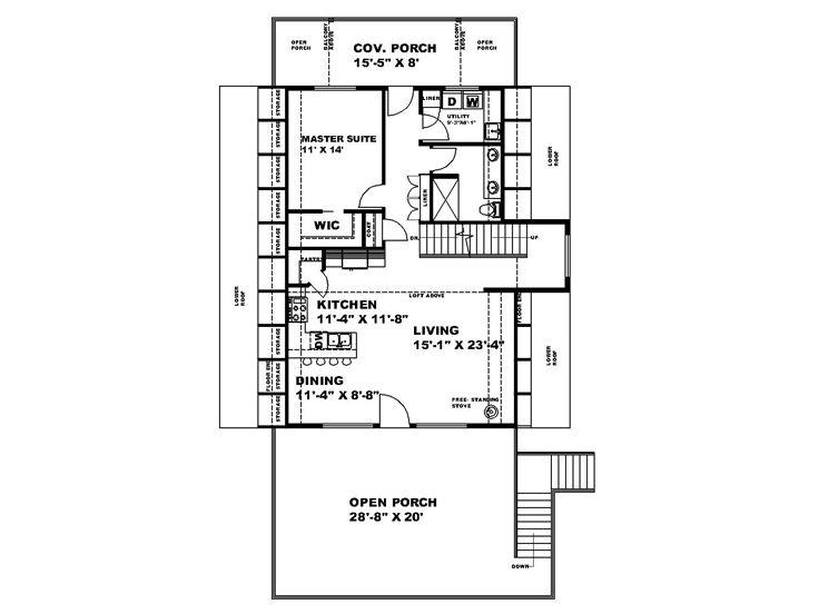 2nd Floor Plan, 012H-0319