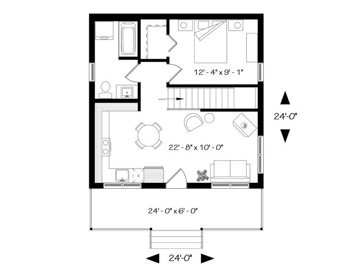 Floor Plan, 027H-0464