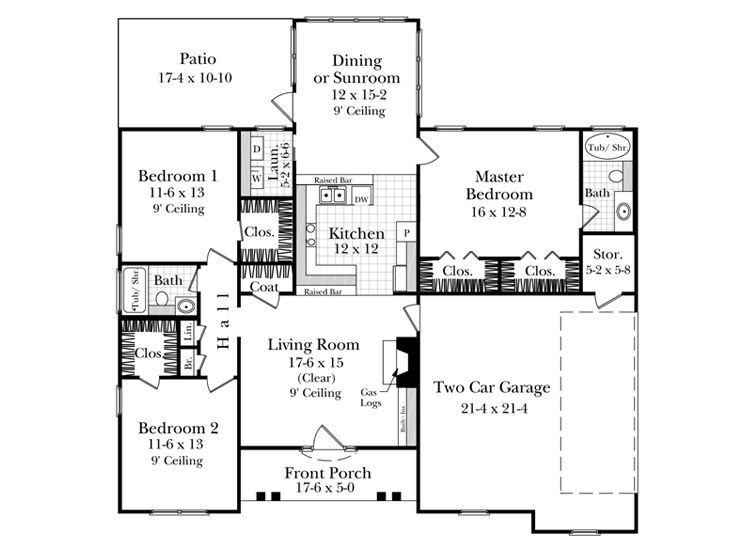 Floor Plan, 001H-0025