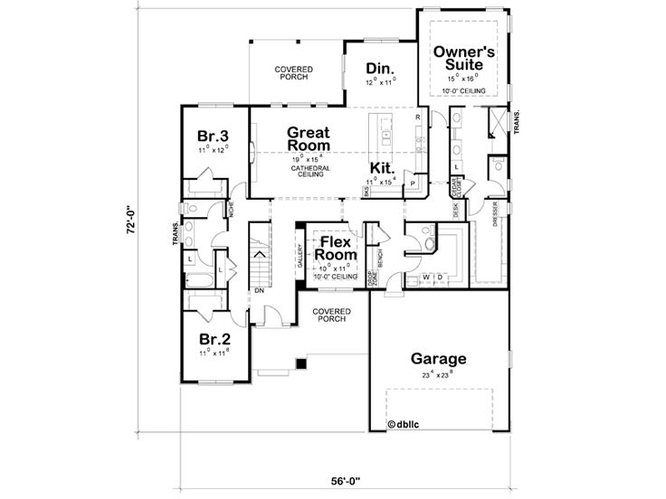 Floor Plan, 031H-0309