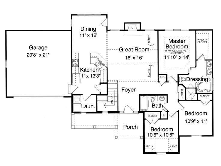 Floor Plan, 046H-0020