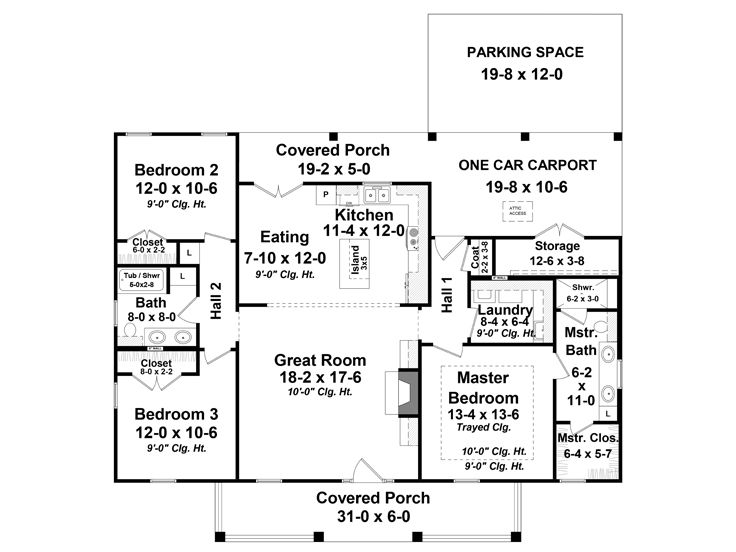 Floor Plan, 001H-0241