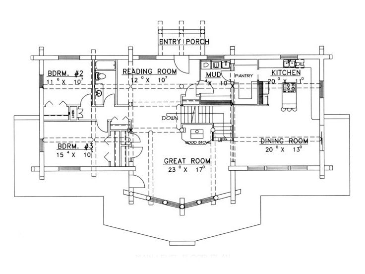 1st Floor Plan, 012L-0022