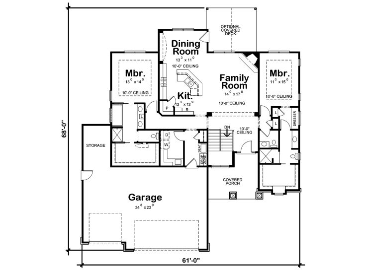 Floor Plan, 031H-0243