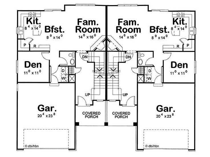 1st Floor Plan, 031M-0040