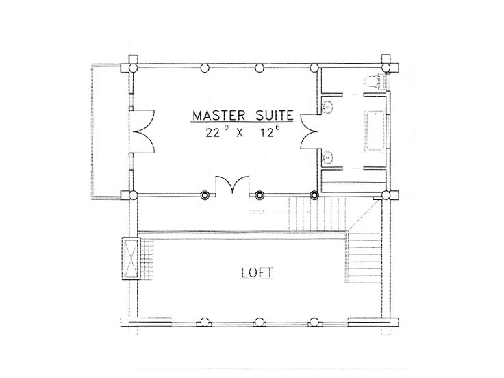 2nd Floor Plan, 012L-0032