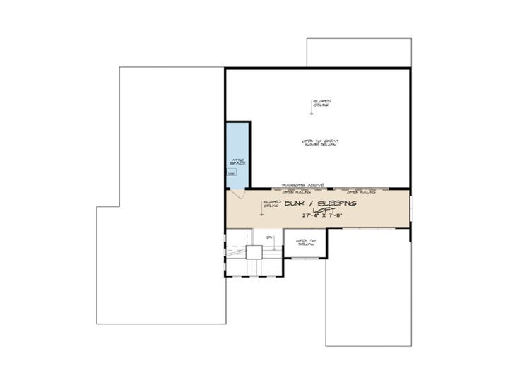 2nd Floor Plan, 075H-0006