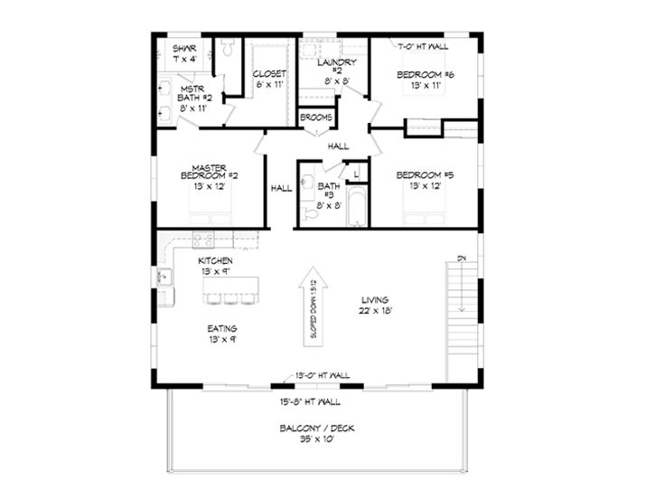 3rd Floor Plan, 062G-0282