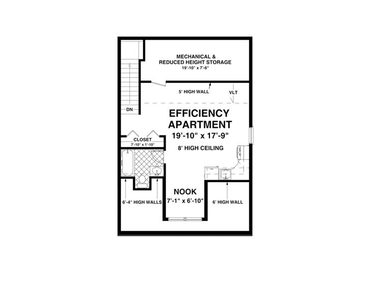 2nd Floor Plan, 007G-0013