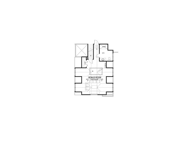 2nd Floor Plan, 058H-0047