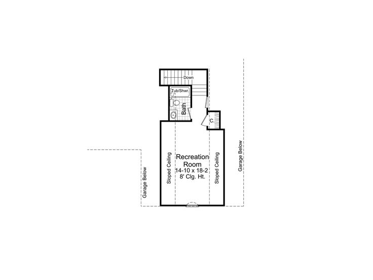 2nd Floor Plan, 001H-0118