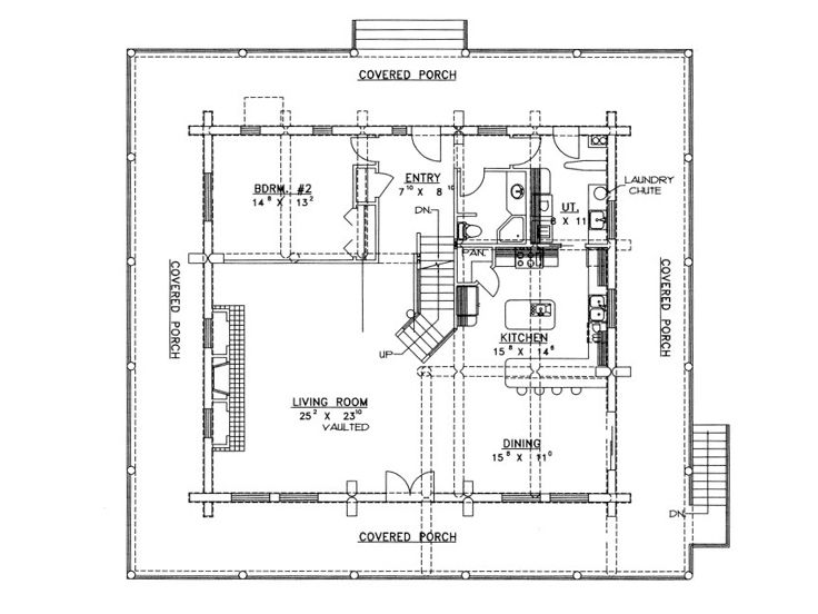 1st Floor Plan, 012L-0010