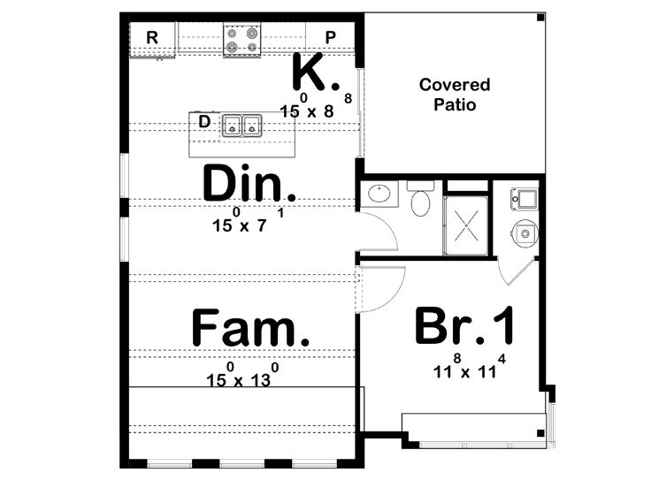 Floor Plan, 050H-0157