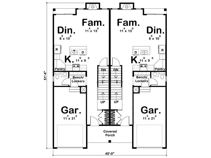 1st Floor Plan, 050M-0017