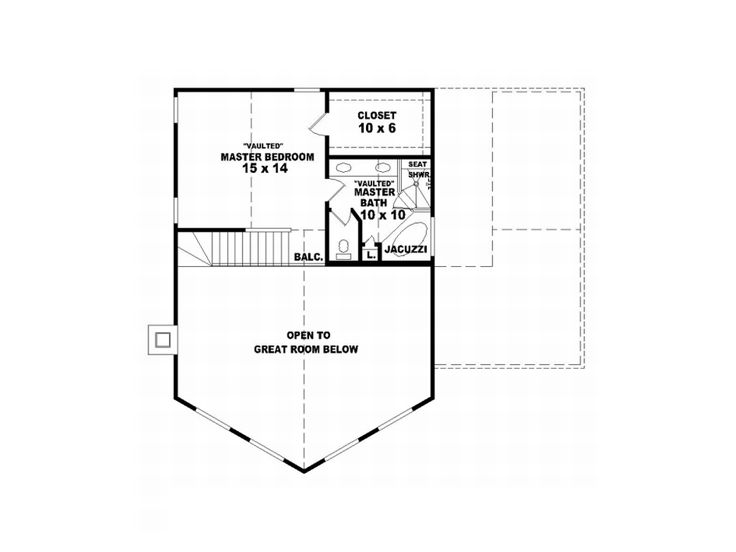 2nd Floor Plan, 006H-0046