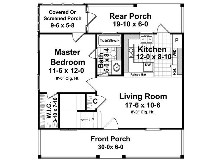 House Plan 40648 Southern Style With
