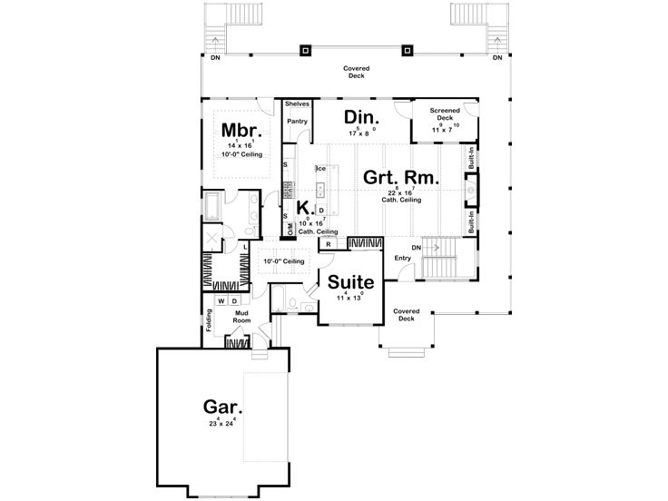 Floor Plan, 050H-0417