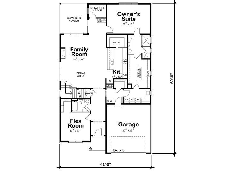1st Floor Plan, 031H-0283