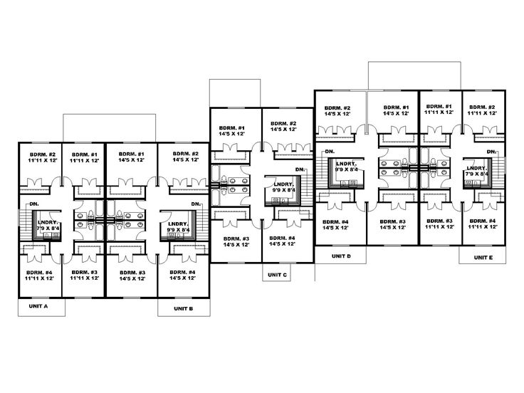 2nd Floor Plan, 012M-0008