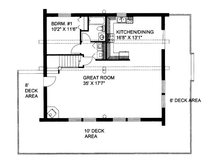 1st Floor Plan, 012L-0071