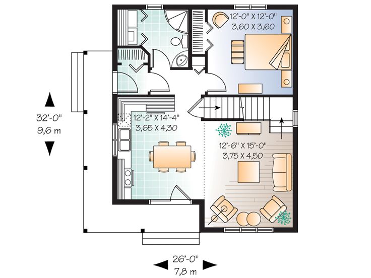 1st Floor Plan, 027H-0085