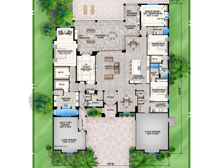 Floor Plan, 070H-0030
